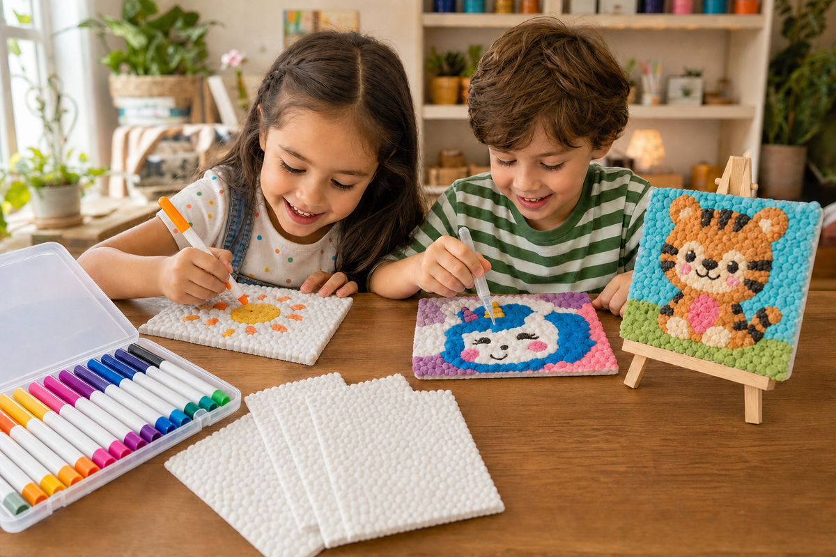 Magic Puffs - Kit para pintar en 3D