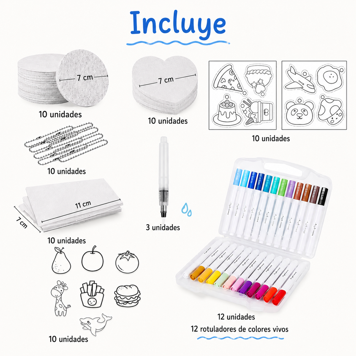 Magic Puffs - Kit para pintar en 3D
