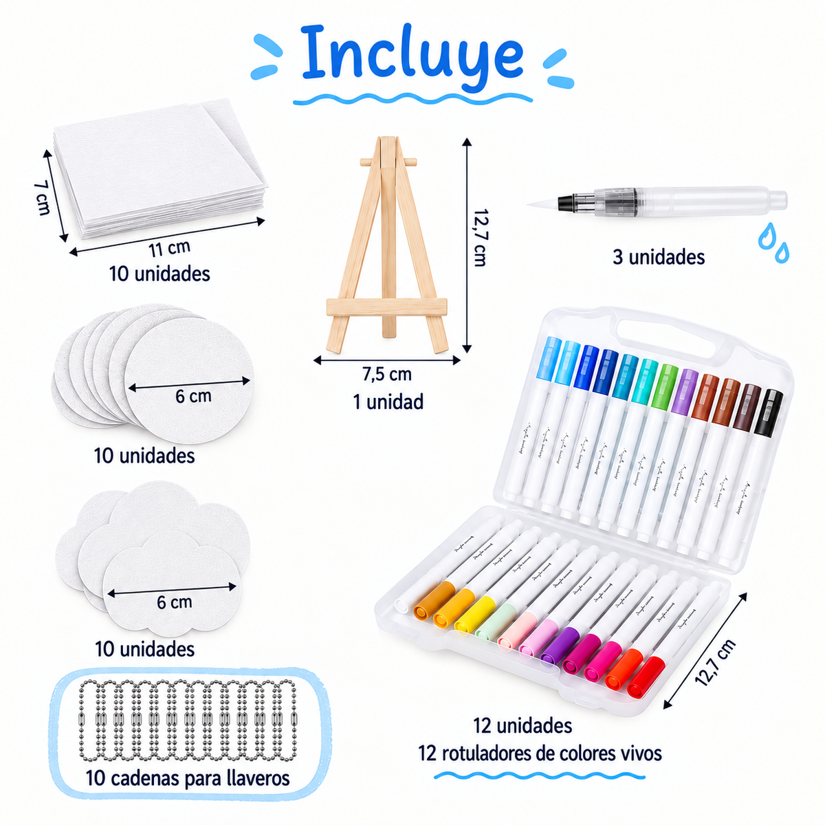 Magic Puffs - Kit para pintar en 3D
